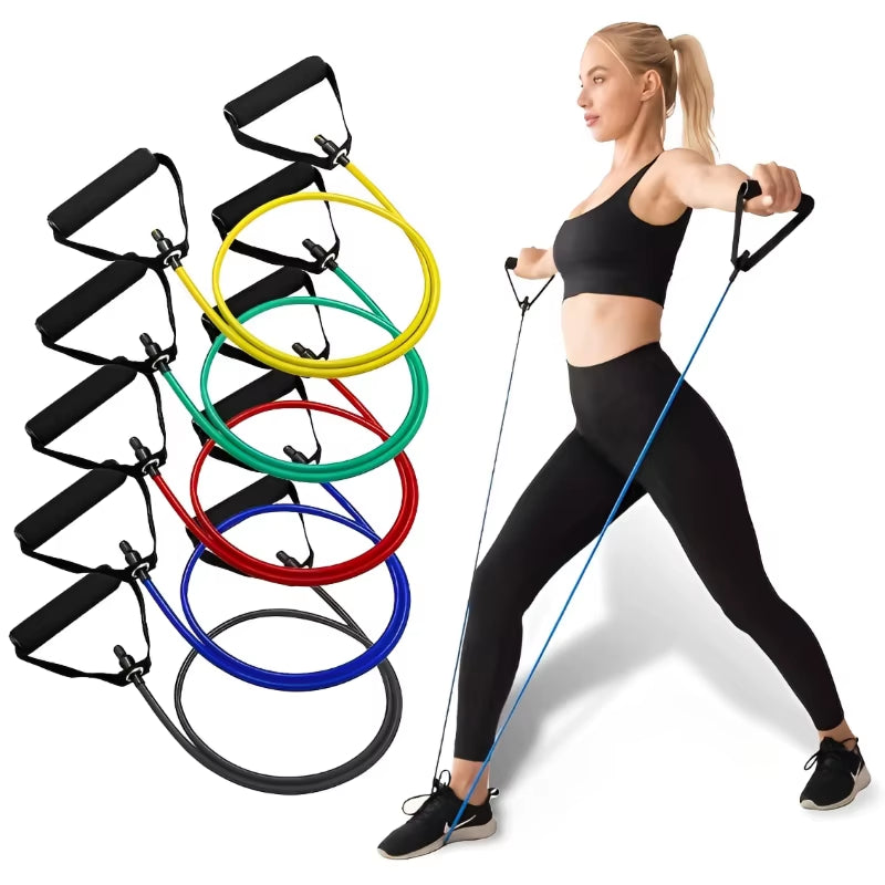 FlexCore™ Resistance Pull Rope – Your Pocket Gym for Full-Body Strength